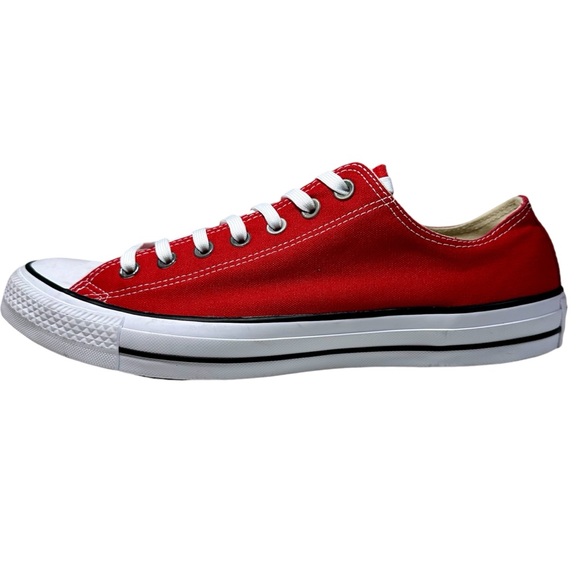 Converse All Stars Men’s Size 12 Classic Red Low Top Sneakers  - NWOB - Picture 4 of 9
